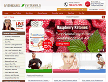 Tablet Screenshot of bathhousenaturals.com